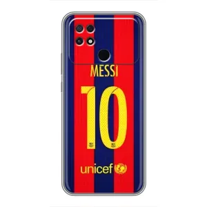 Чохли Мессі для Xiaomi POCO C40 (AlphaPrint) (Messi Barca 10)