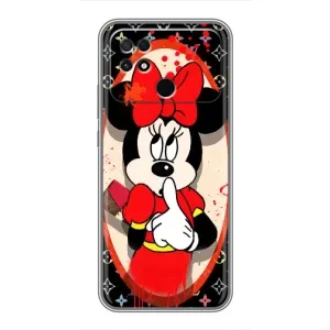 Чехол Disney Mouse Xiaomi POCO C40 (PREMIUMPrint) (Минни Маус ЛВ)