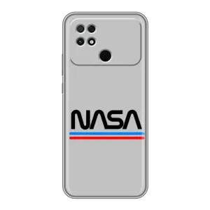 Чехол NASA для Xiaomi POCO C40 (AlphaPrint) (NASA)