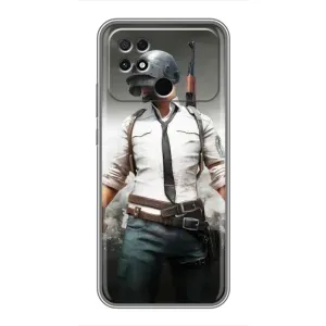 Чехол PUBG для Поко С40 (AlphaPrint)