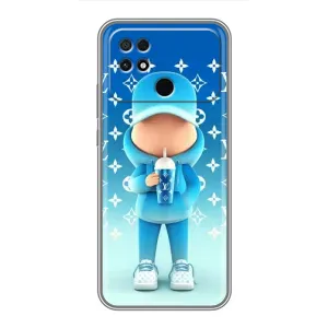 Крутые Чехлы Луи Виттон для Xiaomi POCO C40 (AlphaPrint) (Парень LV)