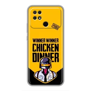 Чеjхол PUBG для Сяомі ПОКО Ц40 (AlphaPrint) (Pubg шолом)