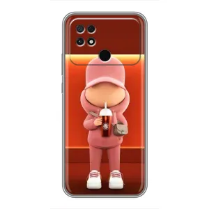 Крутые Чехлы Луи Виттон для Xiaomi POCO C40 (AlphaPrint) (С Кофе)