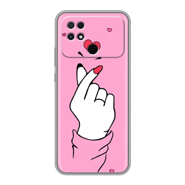 Чохол з принтом «Знак Love» для Xiaomi POCO C40 Чохол з принтом «Знак Love» для Xiaomi POCO C40