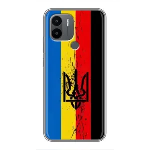 Украинские Чехлы для Xiaomi Poco C50 с картинкой УПА (AlphaPrint) (Флаг УПА)