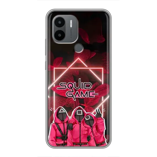 Чохол з принтом «Охоронці Гра кальмара» для Xiaomi Poco C50 Чохол з принтом «Охоронці Гра кальмара» для Xiaomi Poco C50