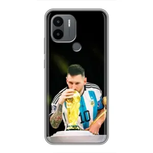Чохли для Xiaomi Poco C50 (Leo чемпіон) (AlphaPrint) (Кубок Мессі)
