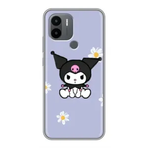 Чохол з кроликом Куромі на Xiaomi Poco C50 (Куромі в квітах)