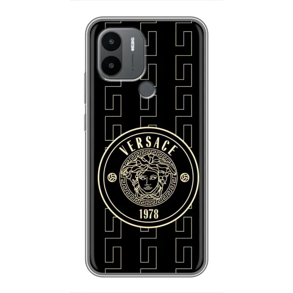 Чохол з принтом «Лого Версаче» для Xiaomi Poco C50 Чохол з принтом «Лого Версаче» для Xiaomi Poco C50
