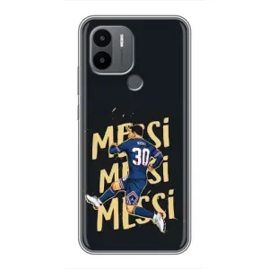 Чохли для Xiaomi Poco C50 (Leo чемпіон) (AlphaPrint) (Messi ПСЖ)