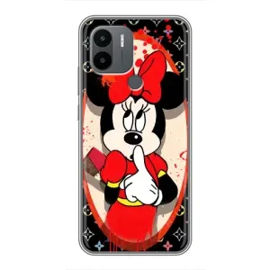 Чехол Disney Mouse Xiaomi Poco C50 (PREMIUMPrint) (Минни Маус ЛВ)