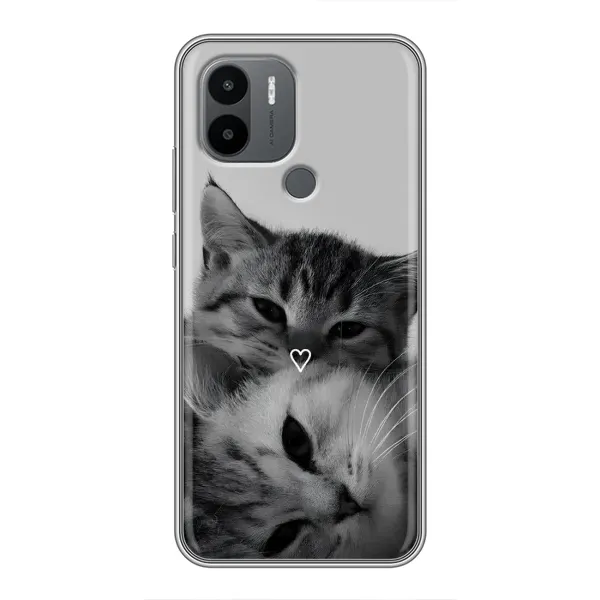 Чохол з принтом «Пара котів» для Xiaomi Poco C50 Чохол з принтом «Пара котів» для Xiaomi Poco C50
