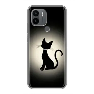 Чохол з принтом «Силует котика» для Xiaomi Poco C50