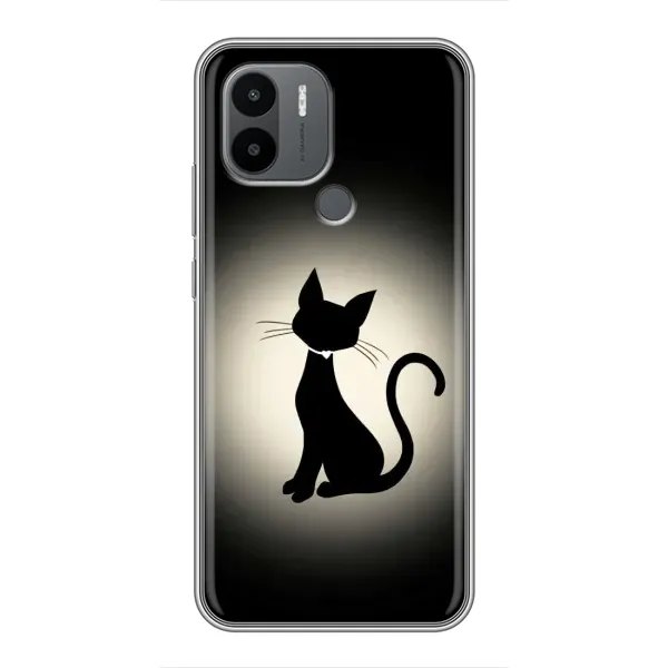 Чохол з принтом «Силует котика» для Xiaomi Poco C50 Чохол з принтом «Силует котика» для Xiaomi Poco C50