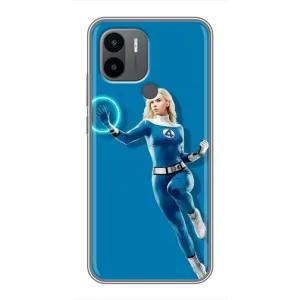 Чехол с принтом Фантастическая четверка для Xiaomi Poco C50 (Сью Сторм полет)