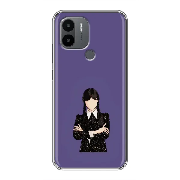 Чехол с принтом «Уэнздей в черном» для Xiaomi Poco C50 Чехол с принтом «Уэнздей в черном» для Xiaomi Poco C50
