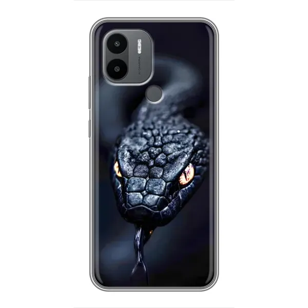 Чехол с принтом «Черная змея» для Xiaomi Poco C50