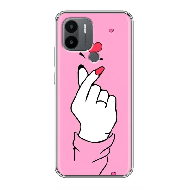 Чохол з принтом «Знак Love» для Xiaomi Poco C50 Чохол з принтом «Знак Love» для Xiaomi Poco C50