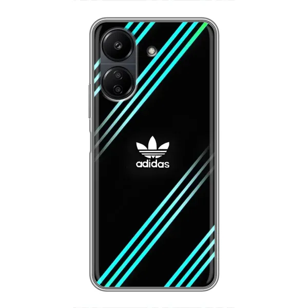 Чохол з принтом «Адідас з полосами» для Xiaomi POCO C65
