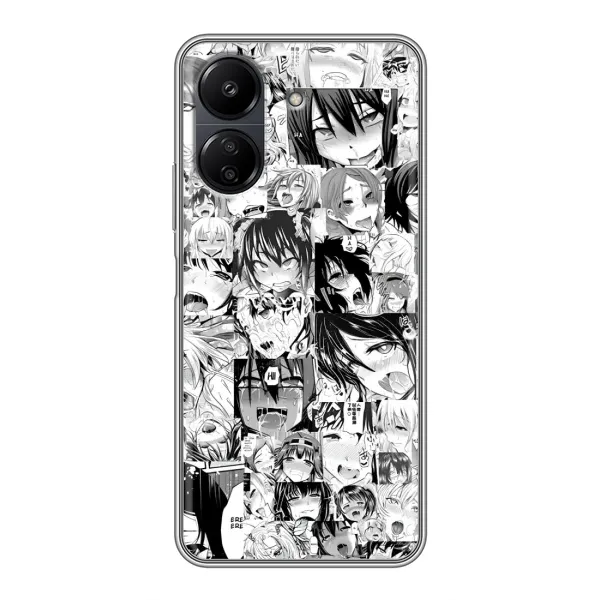 Чохол з принтом «Ahegao manga» для Xiaomi POCO C65
