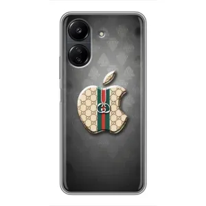 Чехлы ГУЧЧИ для ПОКО С65 (AlphaPrint) (Apple gucci)