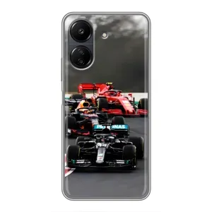 Чехол Формула1 на Xiaomi POCO C65 (Гонка Формула 1)