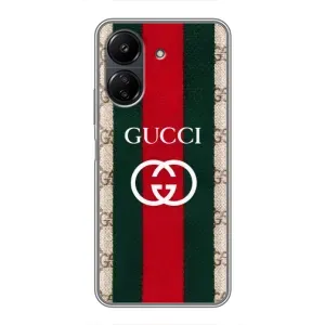 Чехлы ГУЧЧИ для ПОКО С65 (AlphaPrint) (Gucci дизайн)