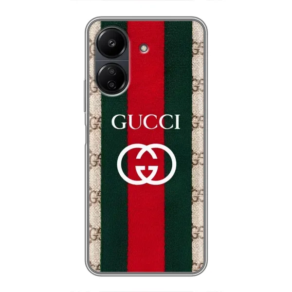 Чохол з принтом «Gucci дизайн» для Xiaomi POCO C65