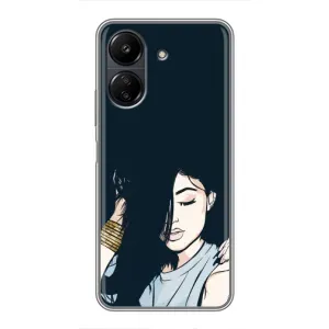Чохол з принтом «Гарна дівчина» для Xiaomi POCO C65