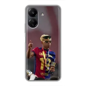 Чехол с футболистом Ламин Ямаль Xiaomi POCO C65