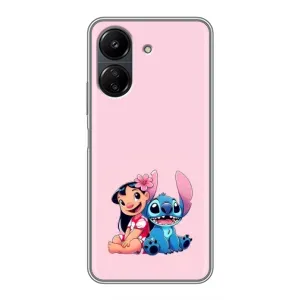 Чохол з принтом Стіч на Xiaomi POCO C65 (Ліло і Стіч)