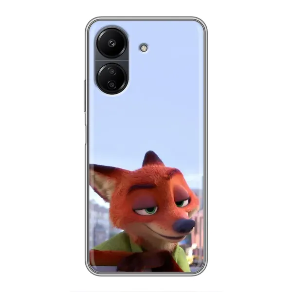 Чехол с принтом «Лис Ник» для Xiaomi POCO C65 Чехол с принтом «Лис Ник» для Xiaomi POCO C65