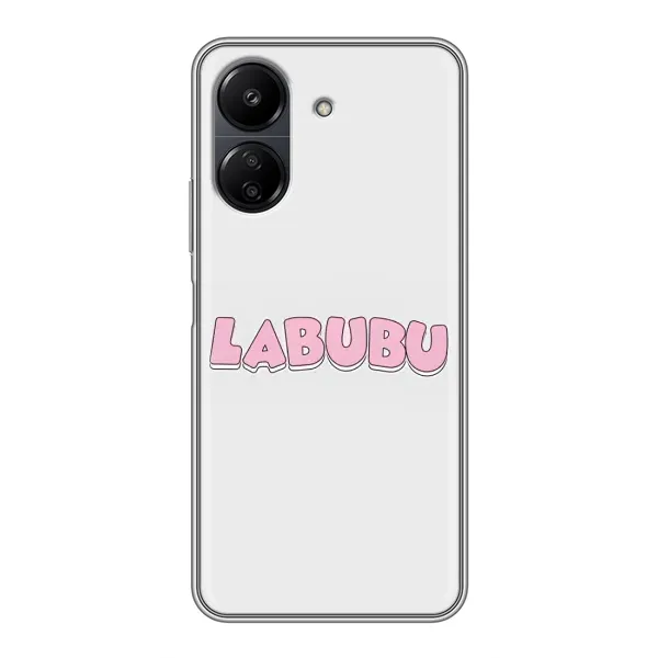 Чехол с принтом «Лого Лабубу» для Xiaomi POCO C65 Чехол с принтом «Лого Лабубу» для Xiaomi POCO C65