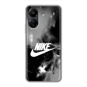 Чехол для Xiaomi POCO C65 - с принтом Найк (AlphaPrint) (Лого Найк)