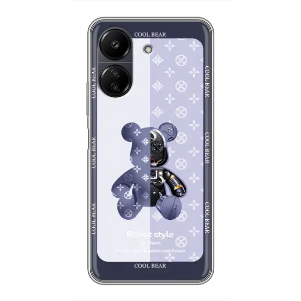 Чохол з принтом «Медведик LV» для Xiaomi POCO C65