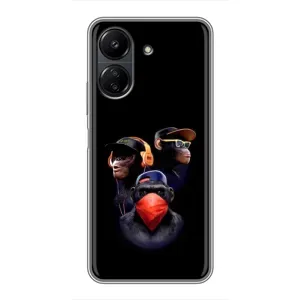Чохол з Мавпами Xiaomi POCO C65 - (AlphaPrint)