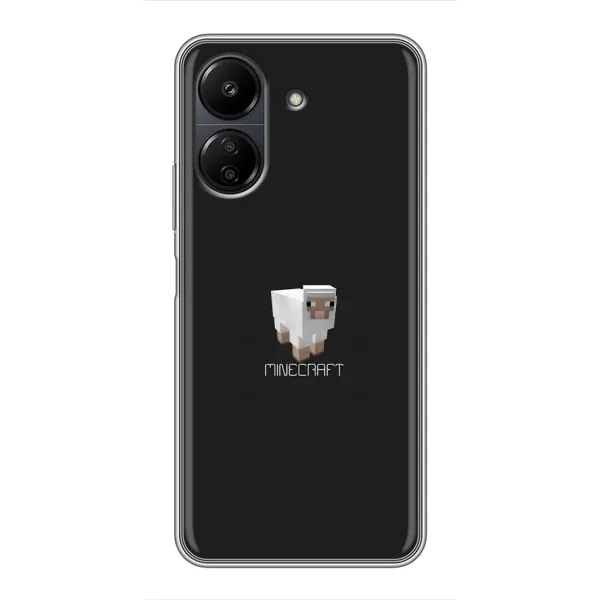 Чохол з принтом «Овечка Майнкрафт» для Xiaomi POCO C65