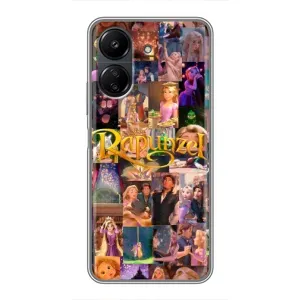 Чехол Рапунцель для Xiaomi POCO C65 (Коллаж Рапунцель)