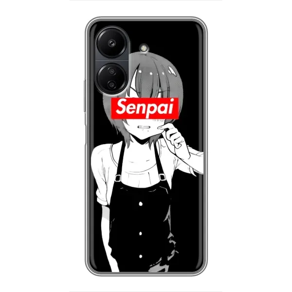 Чохол з принтом «Senpai» для Xiaomi POCO C65