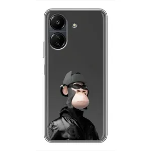 Чехлы с Обезьянами NFT для Xiaomi POCO C65 (AlphaPrint) (стильная обезьяна NFT)