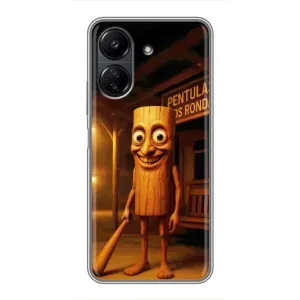 Чохол з мемом Тралалело тралала на Xiaomi POCO C65 (Тунг тунг сахур)
