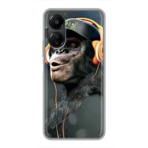 Чохол з принтом «В навушниках» для Xiaomi POCO C65