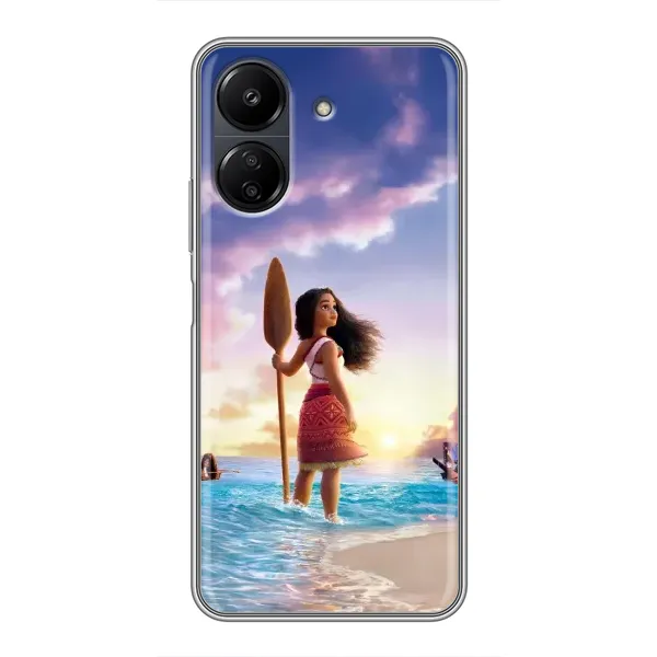 Чехол с принтом «Моана с веслом» для Xiaomi POCO C65 Чехол с принтом «Моана с веслом» для Xiaomi POCO C65
