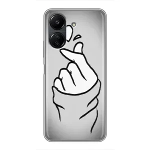 Чохол з принтом «Значок Love» для Xiaomi POCO C65