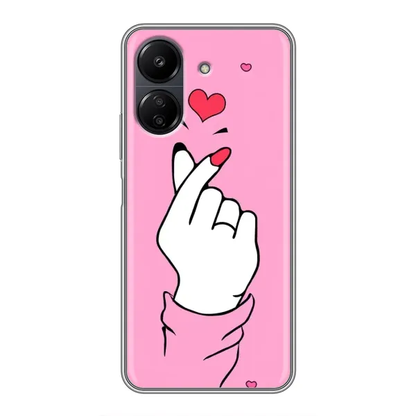 Чохол з принтом «Знак Love» для Xiaomi POCO C65 Чохол з принтом «Знак Love» для Xiaomi POCO C65