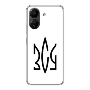 Чехлы для Xiaomi POCO C65 Укр. Символика (AlphaPrint) (ЗСУ герб)