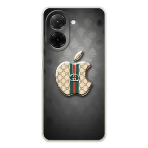 Чехлы ГУЧЧИ для Поко С71 (AlphaPrint) (Apple gucci)