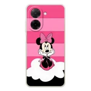Эксклюзивный чехол для Xiaomi Poco C71 (AlphaPrint - Мультяшные) (Девочка Maus)