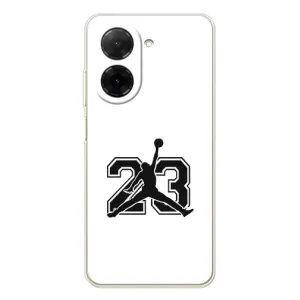 Чехлы для Xiaomi Poco C71 - с картинкой JORDAN (AlphaPrint) (Jordan 23)