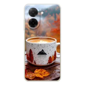 Чехол с принтом «Кофе на природе» для Xiaomi Poco C71